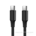 nylon Fast charging transparent data USB-C cable
